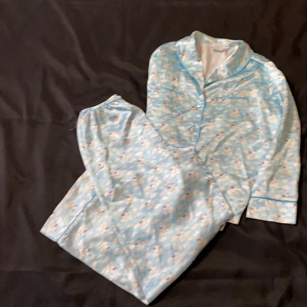 American Girl silky wide leg pajama set